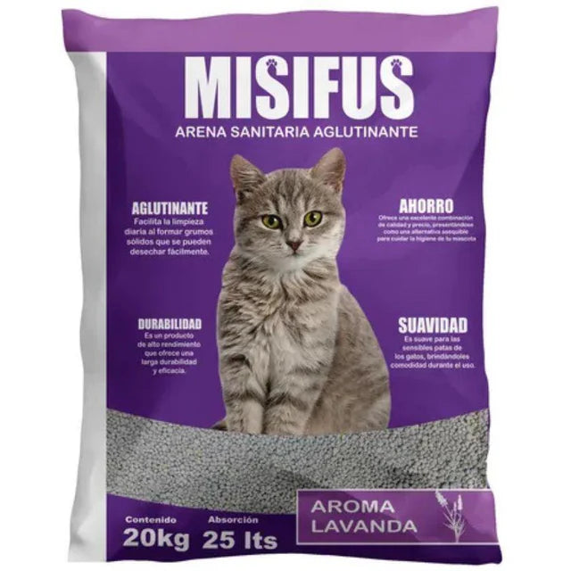 Misifus Lavanda 20(Kg)