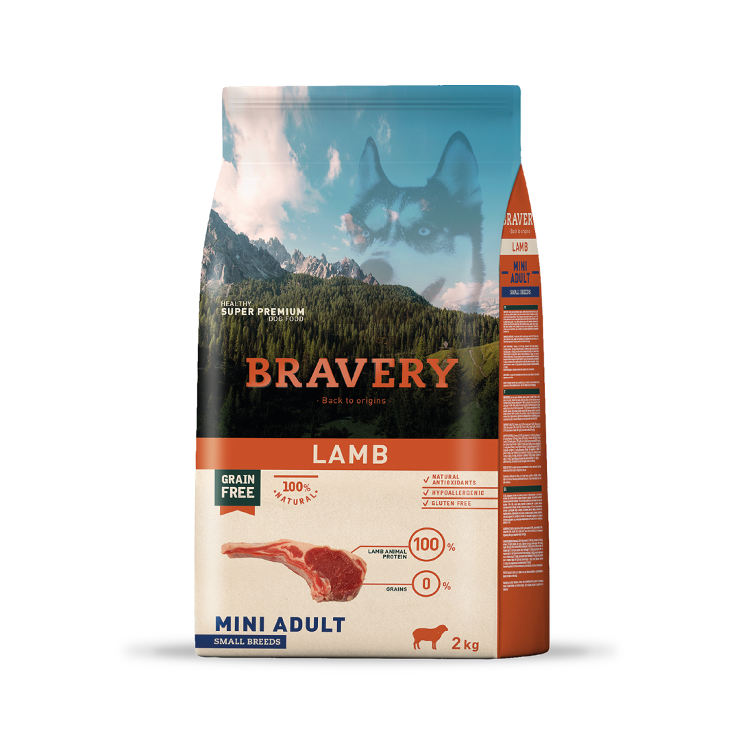 Bravery Cordero Mini Adulto - 2 (Kg)