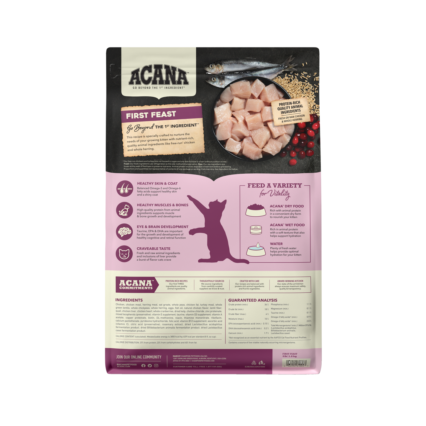 Acana Fist Feast - 1.8(Kg) (Libre de Granos)