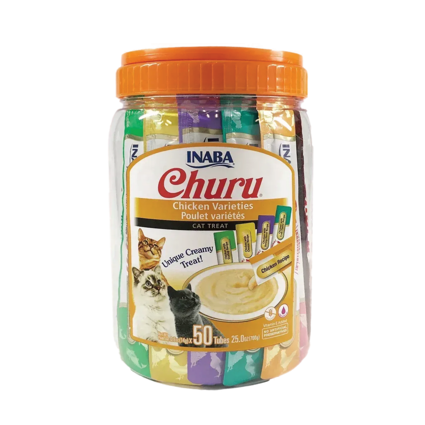 Churu Pollo Tarro 50 Unidades