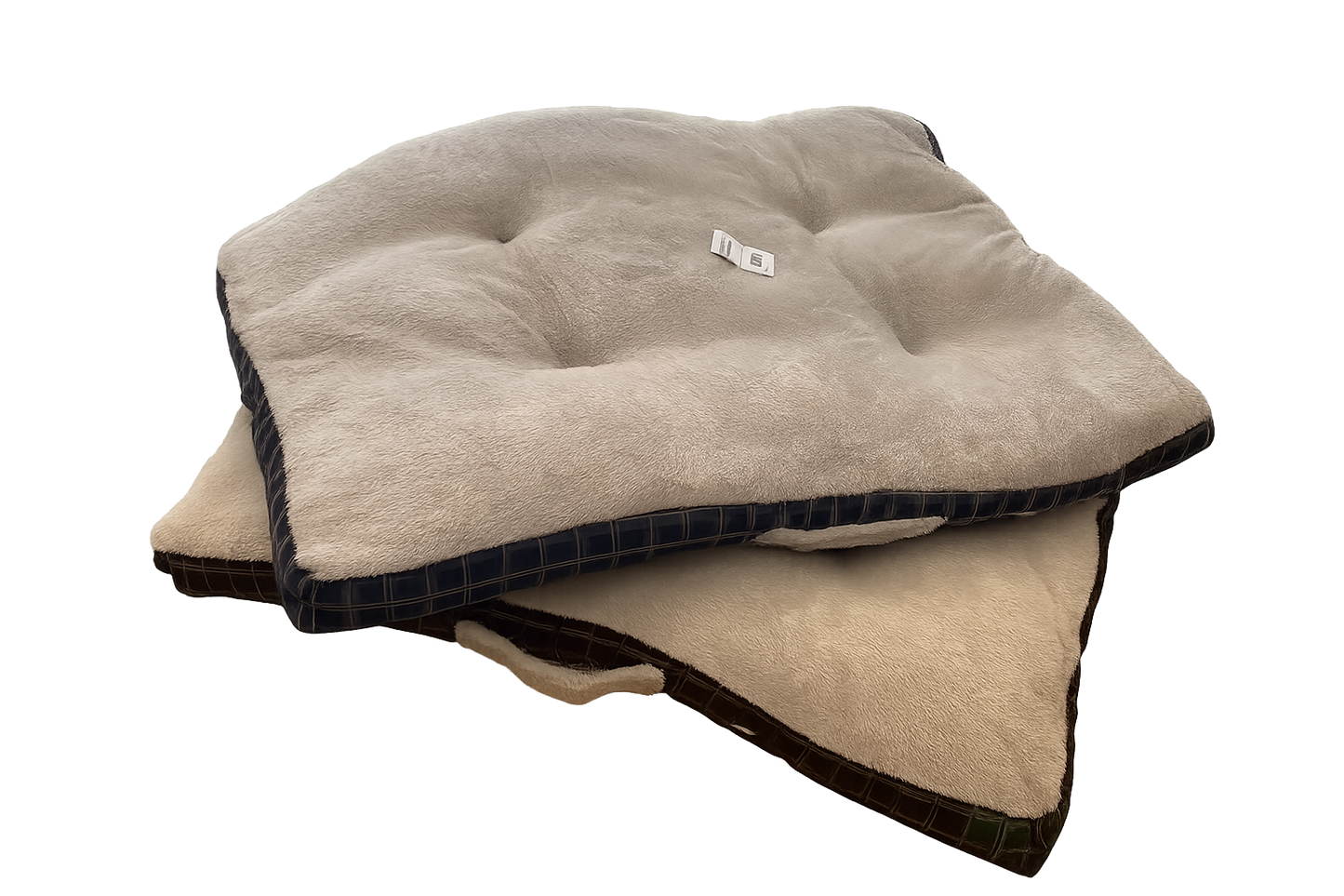 Cama Mascota Grande 101.6(Cm) x 69(Cm) Diseño azul o Negro