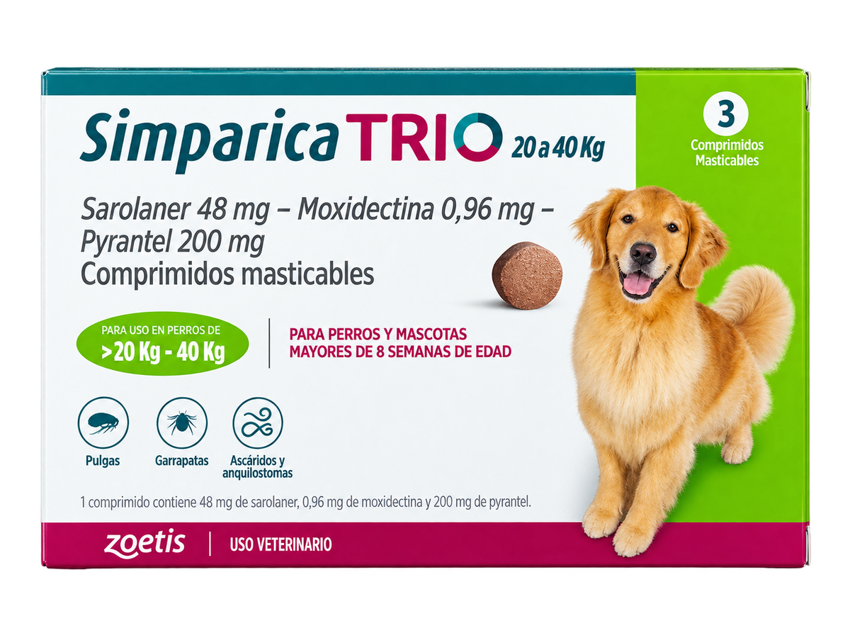 Simparica Trio (3 unidades)