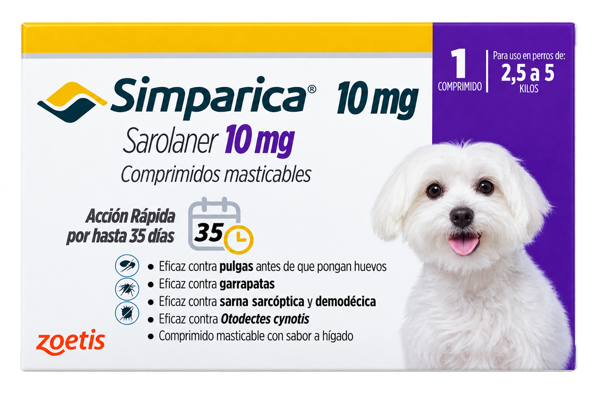 Simparica 10mg (1 unidad)