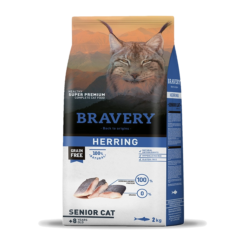 Bravery Gato Senior Herring 2(kg)