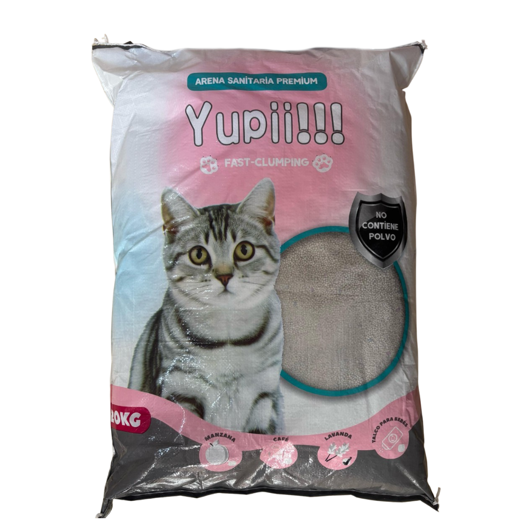Yupi Arena Sanitaria - 20 (Kg) Aroma Manzana