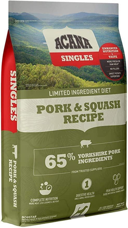 Acana Single Pork & Squash - 11.3 (Kg) (Libre de Granos)