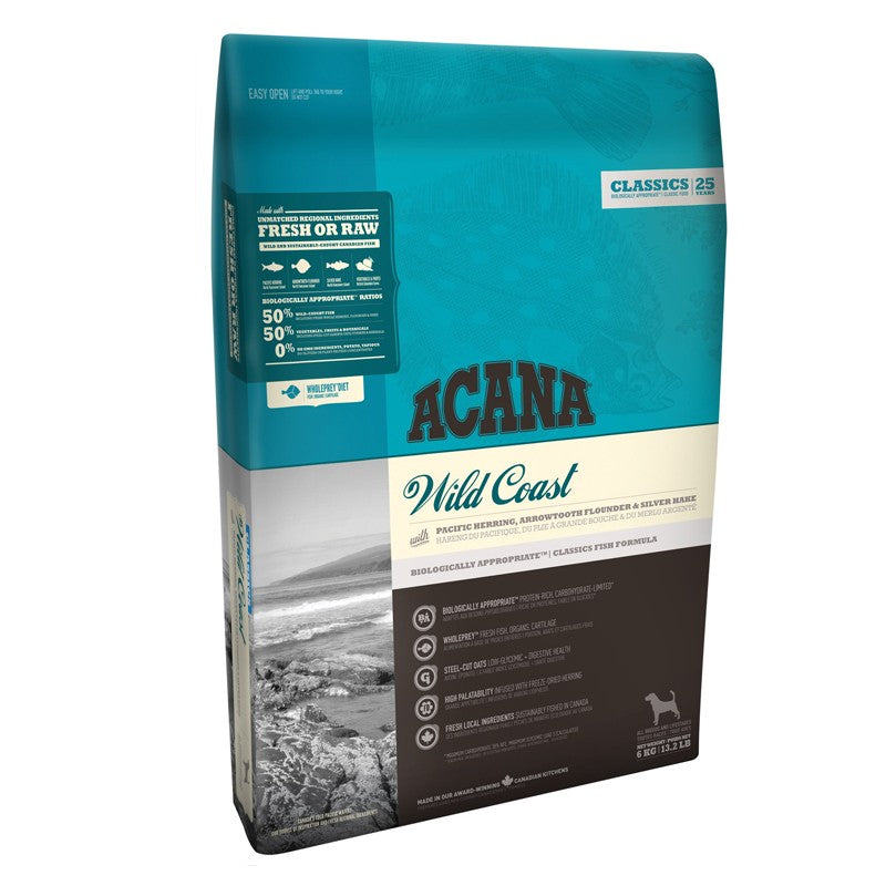 Acana Classic Wild Coast 11.4 (Kg) (Libre de Granos) Catdog Food