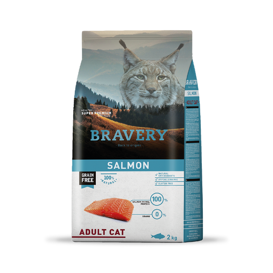 Bravery Salmón Gato Adulto 7 (kg)