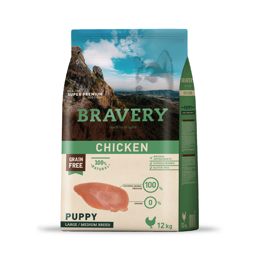 Bravery Pollo Puppy - 12 (Kg)