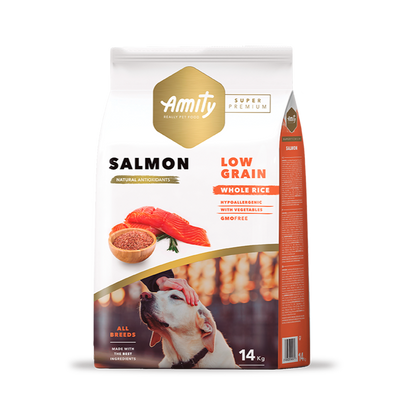 Amity SP Low Grain Salmón 14 kg