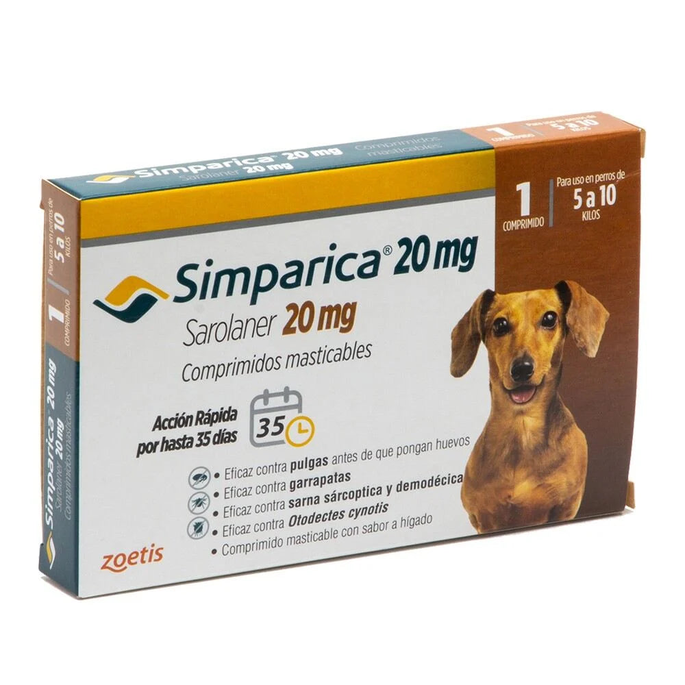 Simparica 5 a 10 (Kg) - 1 Comprimido