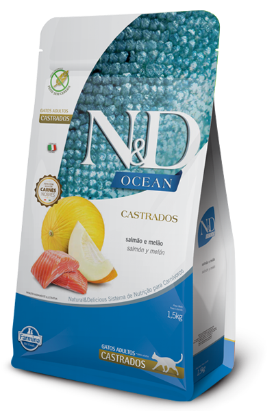 N&D Salmón y Melon 7.5 kg