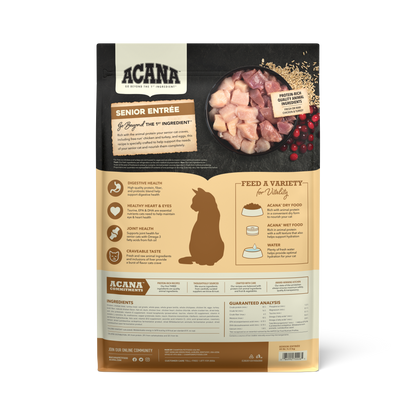 Acana Senior Entrée - 4.5(Kg) (Libre de Granos)