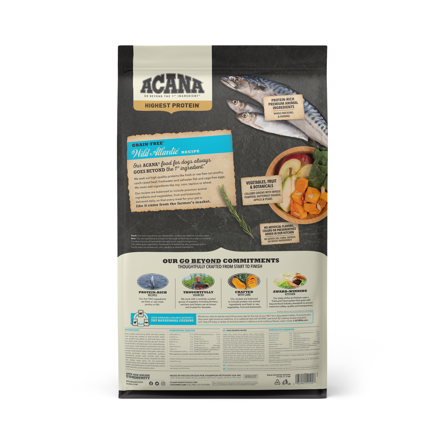 Acana Wild Atlantic - 11.4 (Kg) (Libre de Granos)
