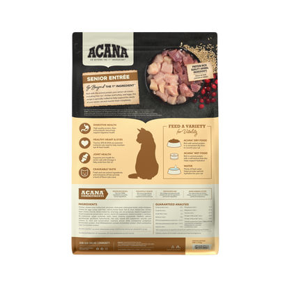 Acana Senior Entrée - 1.8(Kg) (Libre de Granos)