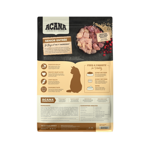 Acana Senior Entrée - 1.8(Kg) (Libre de Granos)