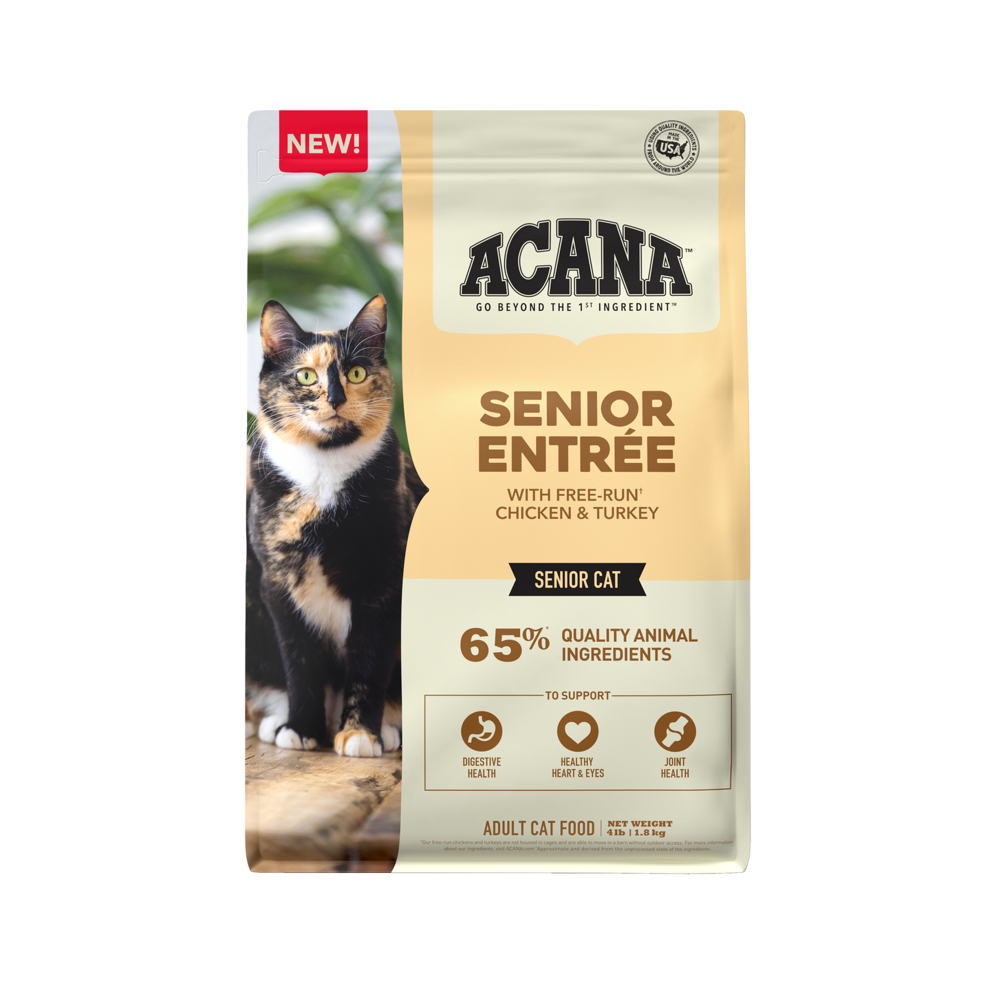 Acana Senior Entrée - 1.8(Kg) (Libre de Granos)