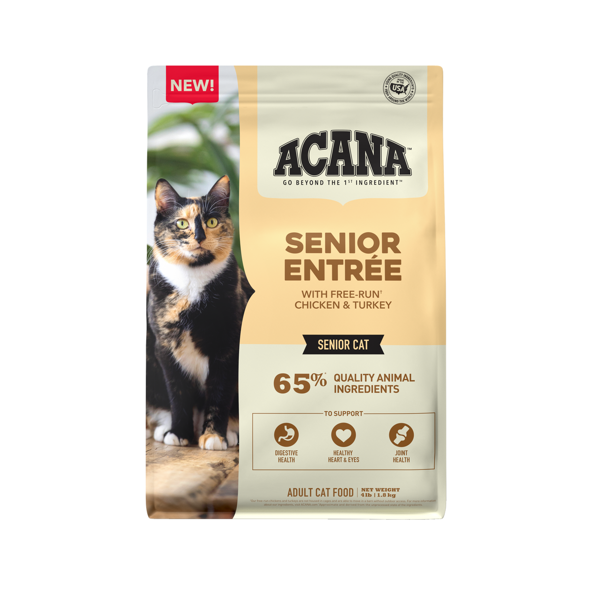 Acana Senior Entrée - 1.8(Kg) (Libre de Granos)