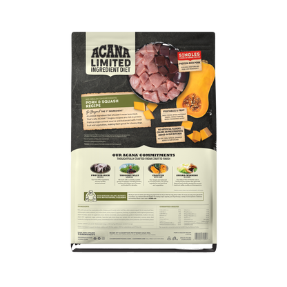 Acana Single Pork & Squash - 2.0 (Kg) (Libre de Granos)