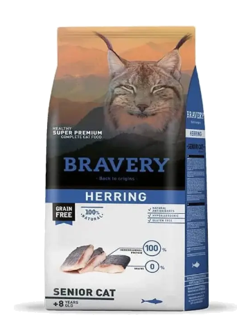 Bravery Herring Senior Cat 7(Kg)