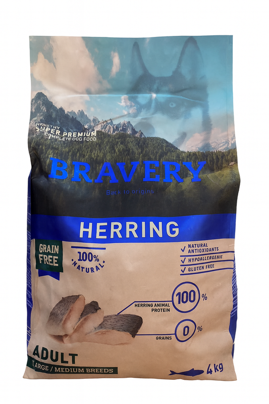 Bravery Herring Raza Mediana Grande 4(Kg)