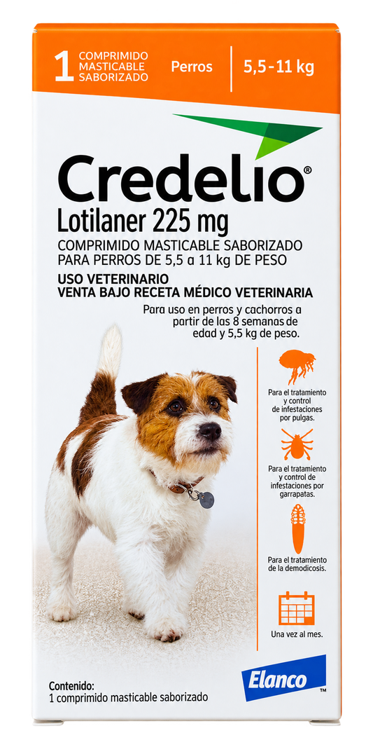 Credelio 5,5 a 11 (Kg) -  1 Comprimido