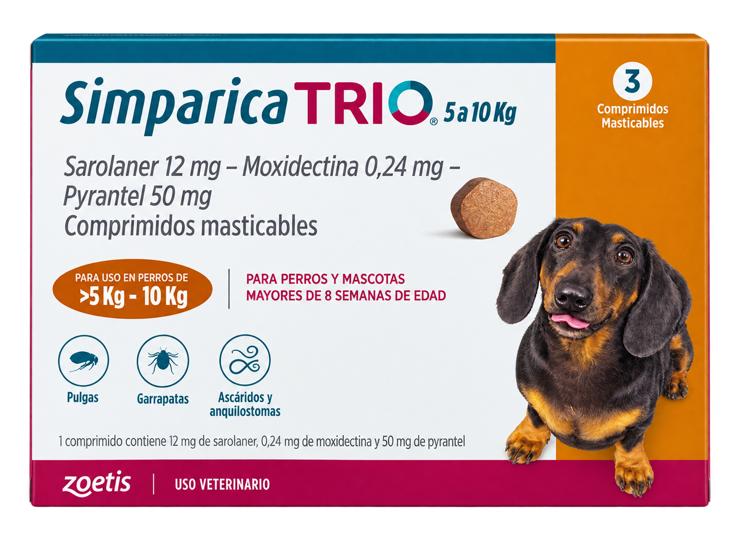 Simparica Trio (3 unidades)