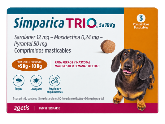 Simparica Trio (3 unidades)