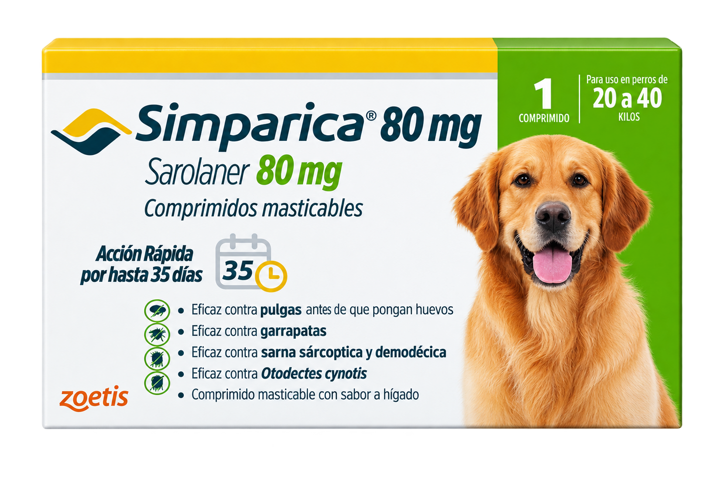 Simparica 80mg (1 unidad)