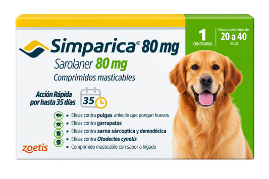 Simparica 80mg (1 unidad)