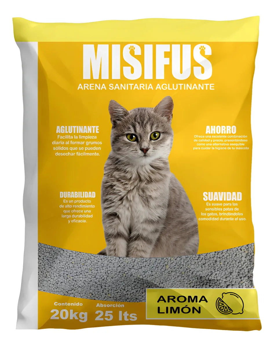 Misifus Limón 20(Kg)