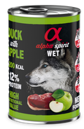 Alpha Spirit Húmedo Pato con Manzana Verde 400(g)