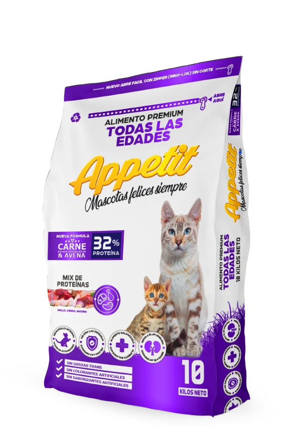 Appetit Gato Todas las Edades - 10(Kg)