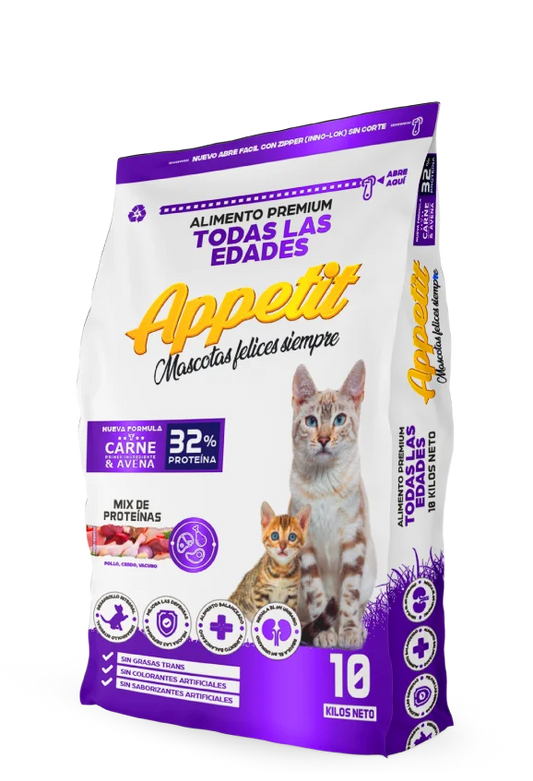 Appetit Gato Todas las Edades - 10(Kg)