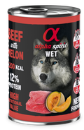 Alpha Spirit Húmedo Ternera con Melón 400(g)