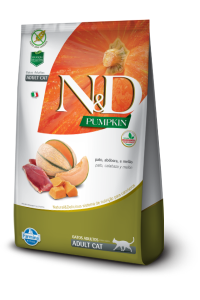 N&D Pumpkin Pato y Melón 1.5(Kg) (Libre de Granos)