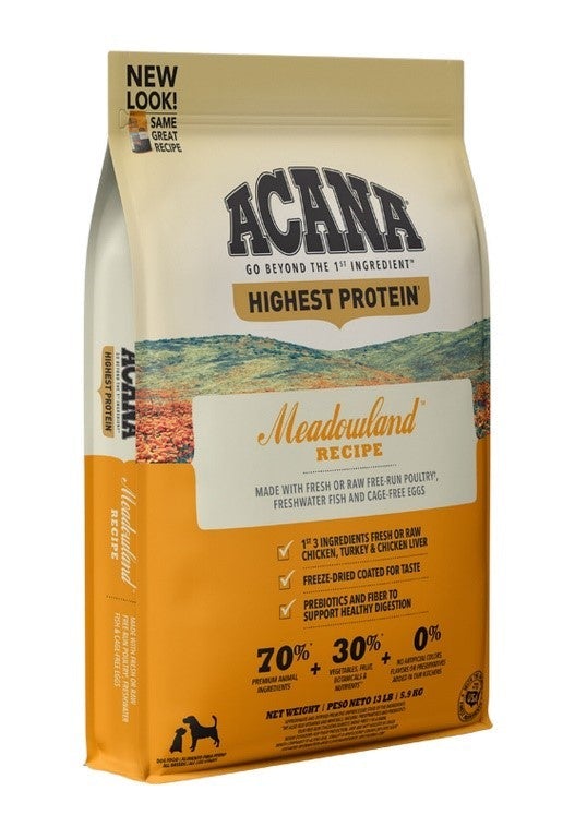 Acana Meadowland - 11.3(Kg) (Libre de Granos)