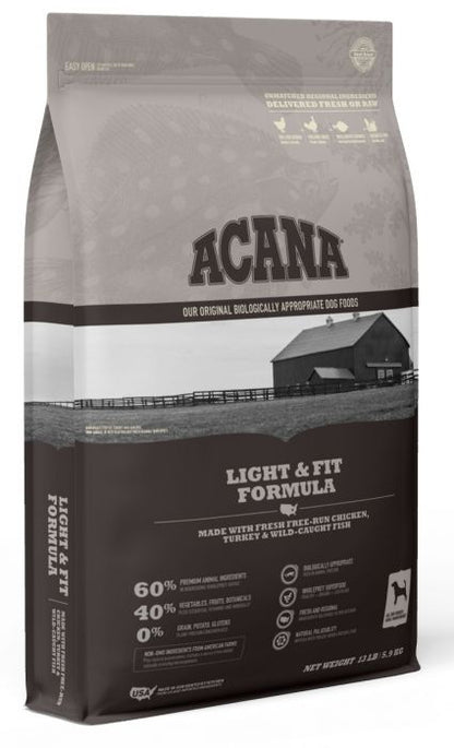 Acana Light & Fit - 11.3 (Kg) (Libre de Granos)