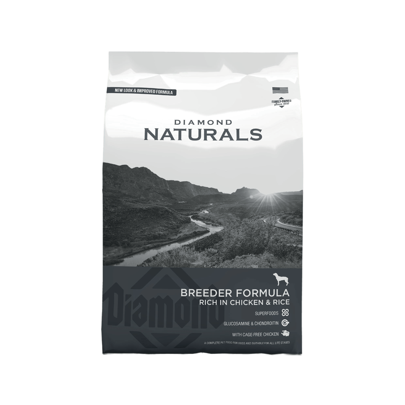 Diamond Naturals Breeder Formula 20 (Kg) (Todas las Edades)