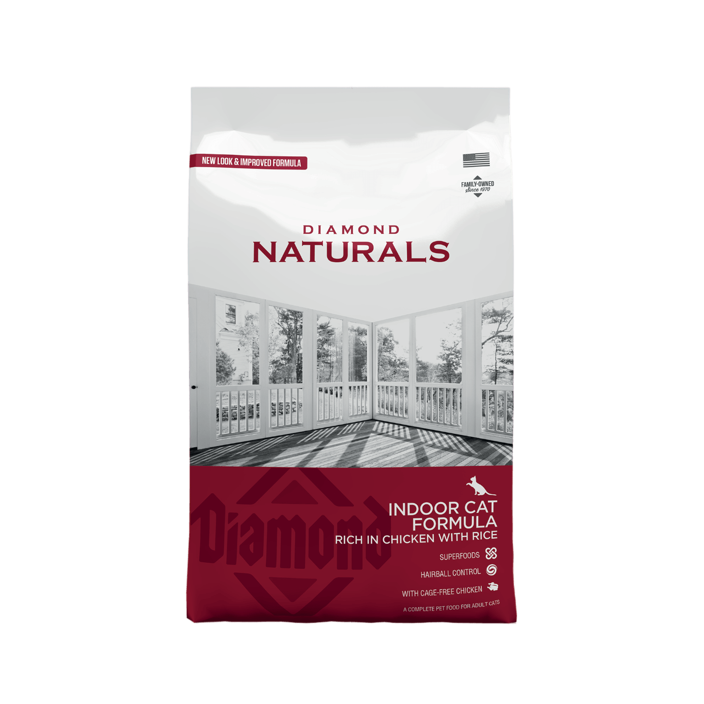 Diamond Naturals Gato Adulto Indoor - 3(Kg)
