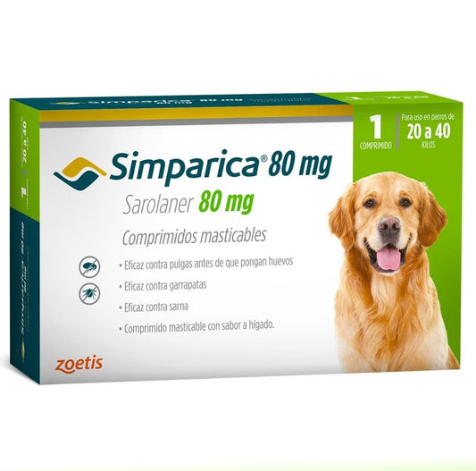 Simparica 20 a 40(Kg) - 1 Comprimido