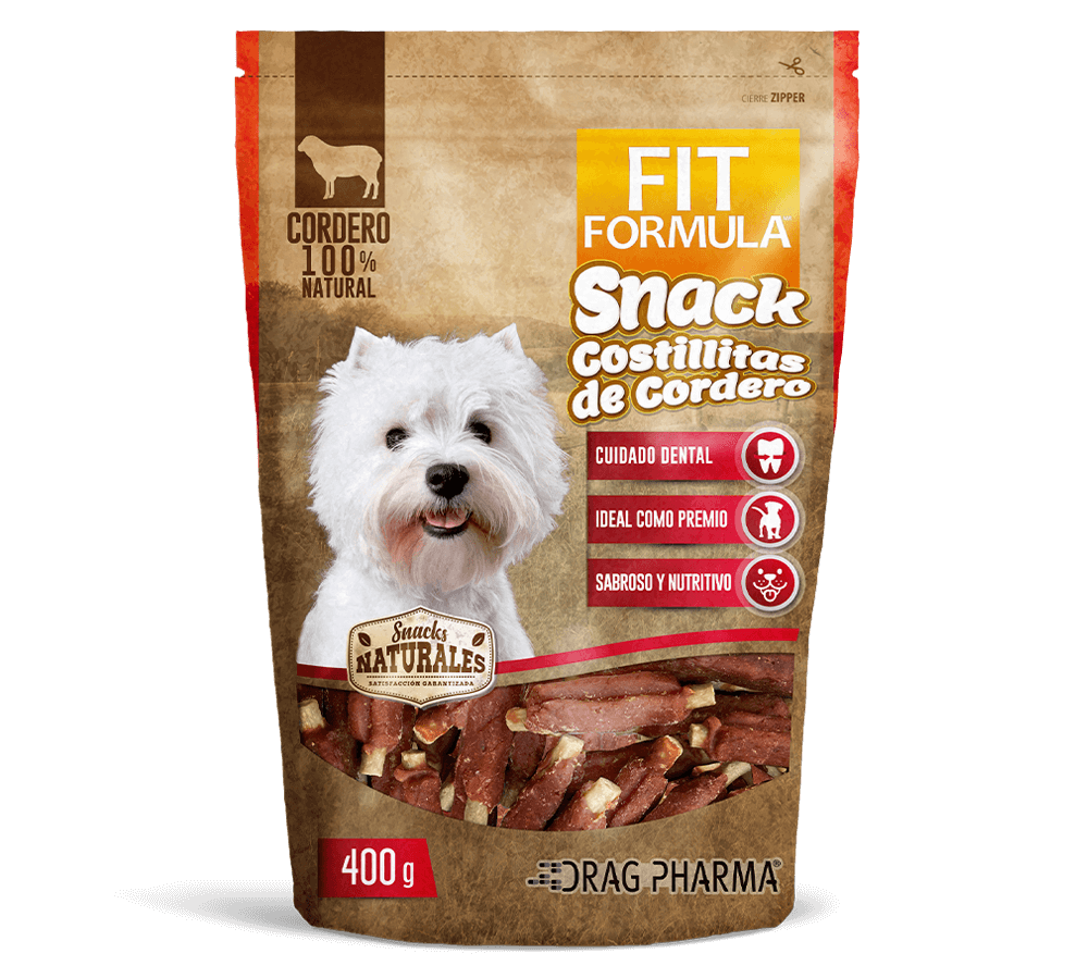 Snack Naturales Costillitas de Cordero Fit Formula 400(g)